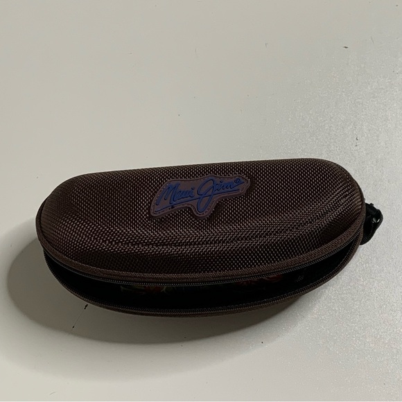 Maui Jim Black Sunglasses Mirror Lenses Hawaii Westside Polarized - Picture 7 of 7